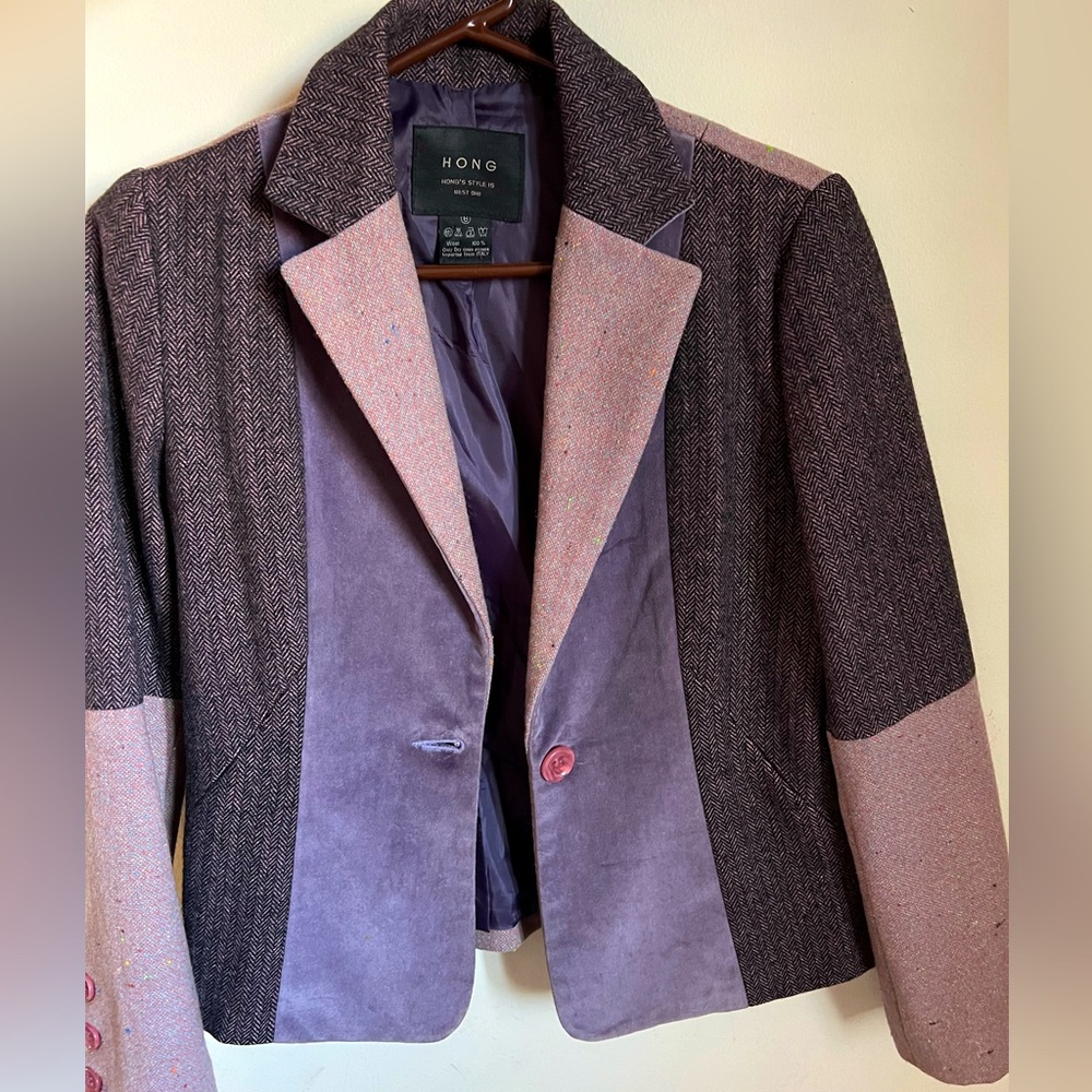 wool blazer from HONG
